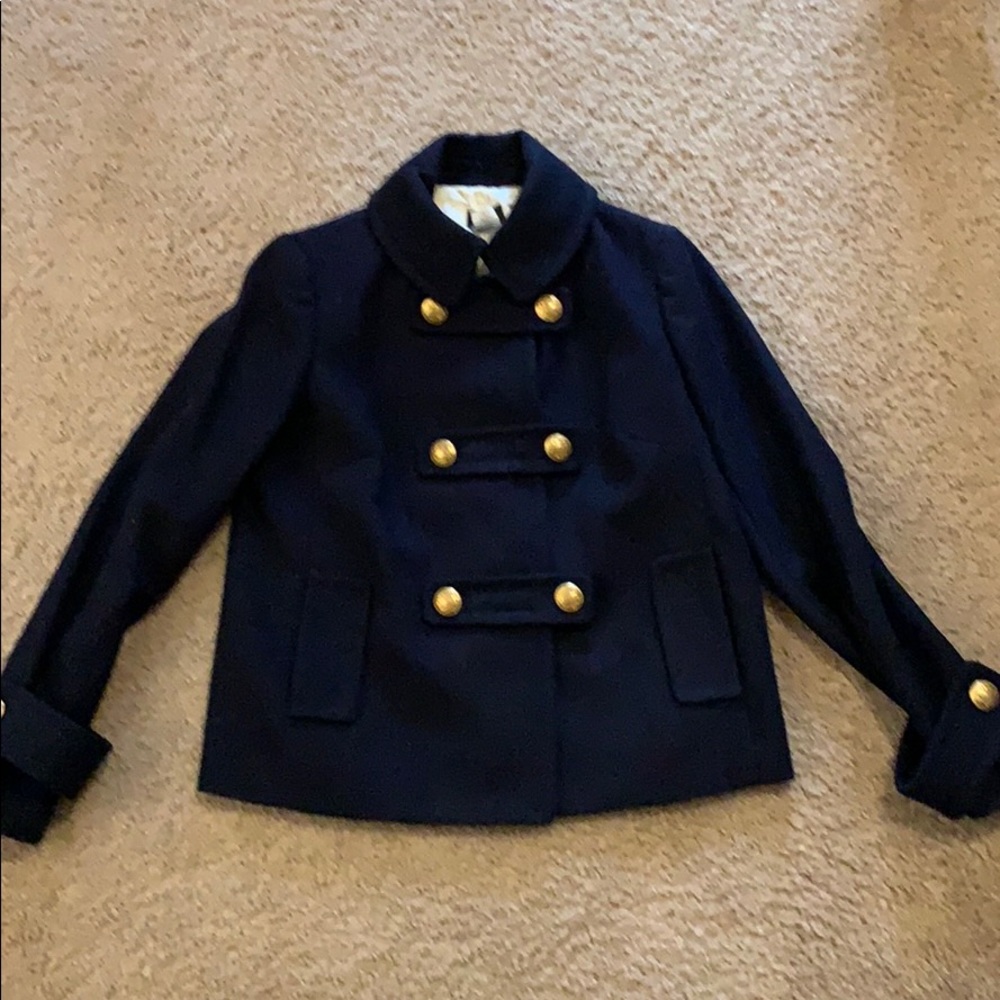 J.Crew wool coat, size 0
